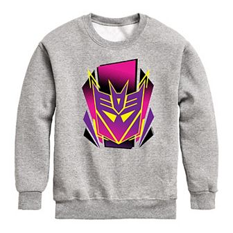 Boys 8-20 Transformers Neon Decepticon Fleece Sweatshirt