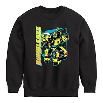 Boys 8-20 Transformers Halftone Bumblebee Fleece Sweatshirt