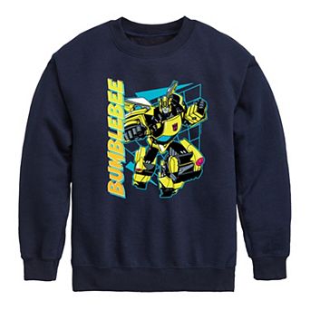 Boys 8-20 Transformers Halftone Bumblebee Fleece Sweatshirt