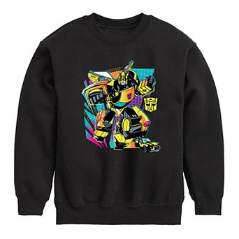 Boys 8-20 Transformers Neon Bumblebee Fleece Sweatshirt