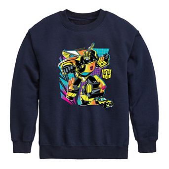 Boys 8-20 Transformers Neon Bumblebee Fleece Sweatshirt