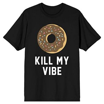 Men's Donut Kill My Vibe Graphic Tee