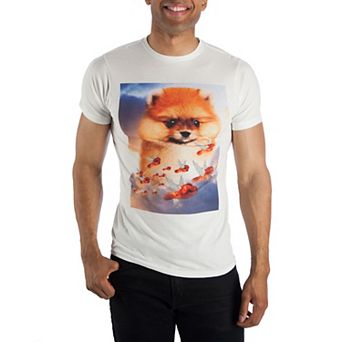 Men's Happy Red Fox Graphic Tee