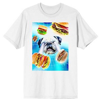 Men's Burger Dog Graphic Tee