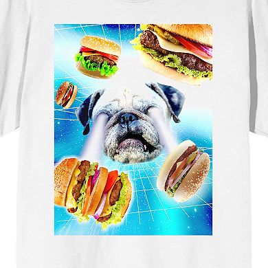Men's Burger Dog Graphic Tee