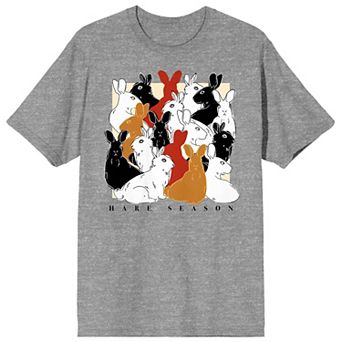 Men's Easter Hare Season Bunny Graphic Tee