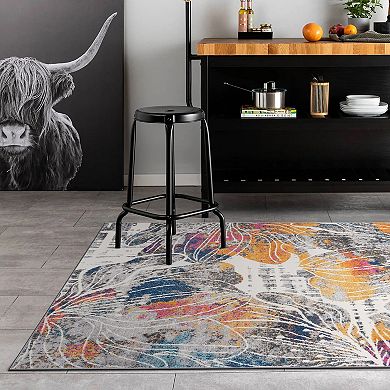World Rug Gallery Large Floral Design Area Rug