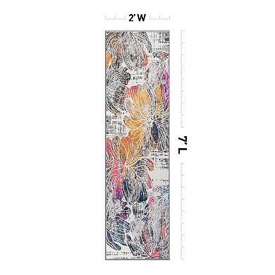 World Rug Gallery Large Floral Design Area Rug