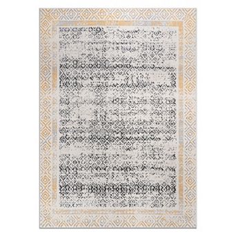 World Rug Gallery Border Design Area Rug