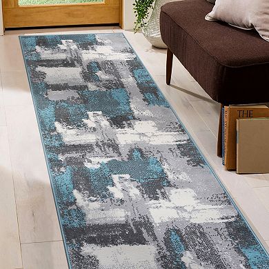 World Rug Gallery Abstract Design Area Rug