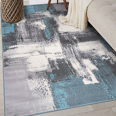 World Rug Gallery Abstract Design Area Rug