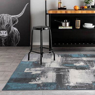 World Rug Gallery Abstract Design Area Rug