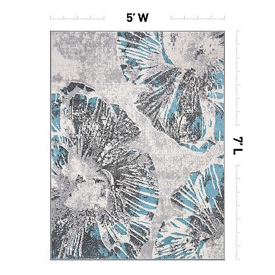 World Rug Gallery Floral Design Area Rug
