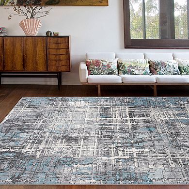 World Rug Gallery Distressed Design Area Rug