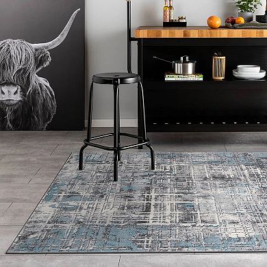 World Rug Gallery Distressed Design Area Rug