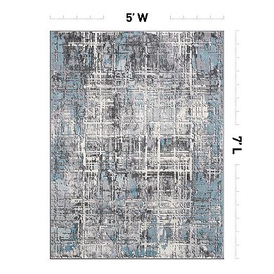 World Rug Gallery Distressed Design Area Rug