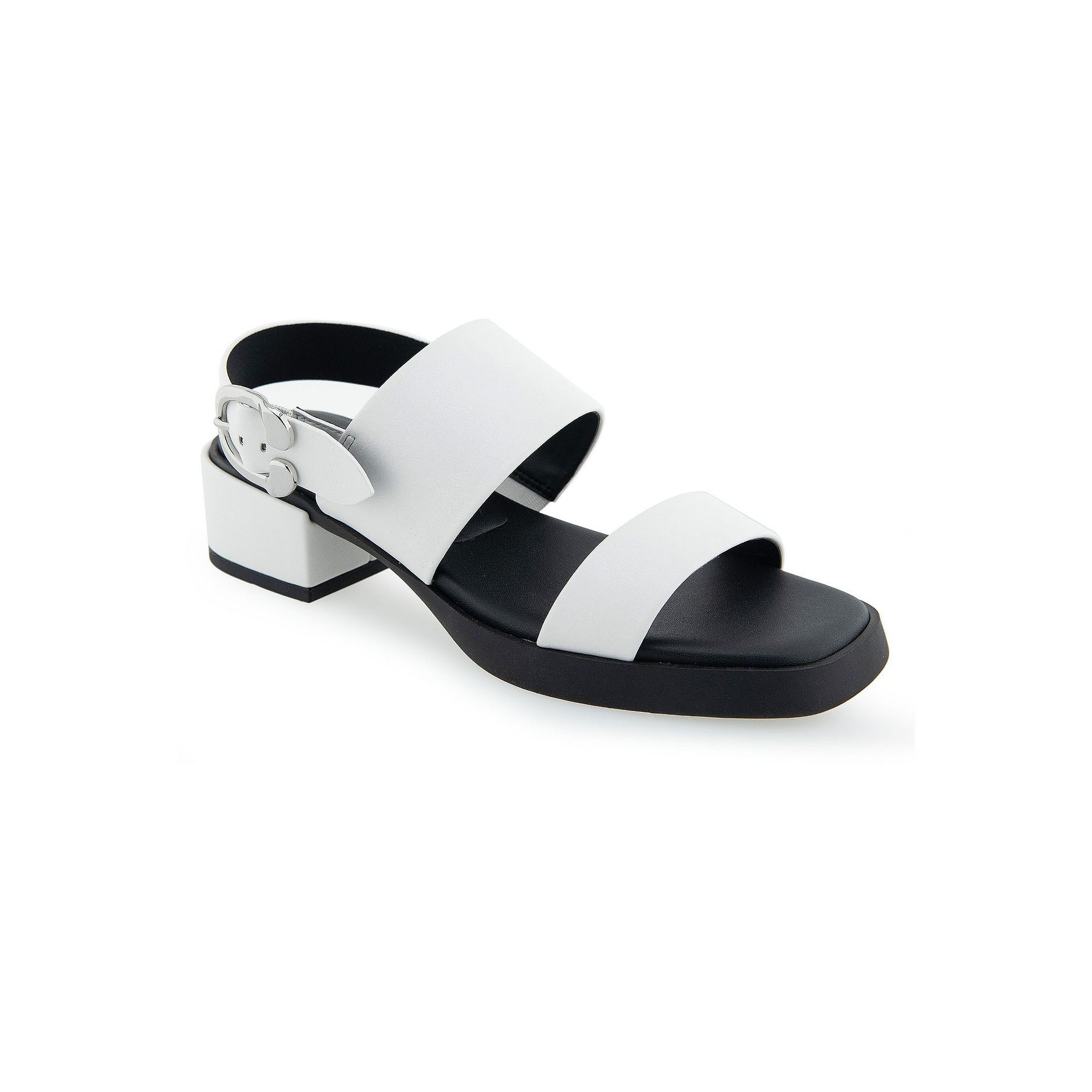 Aerosoles Dove Womens Dress Sandals, Size: 6 Wide, White Pu