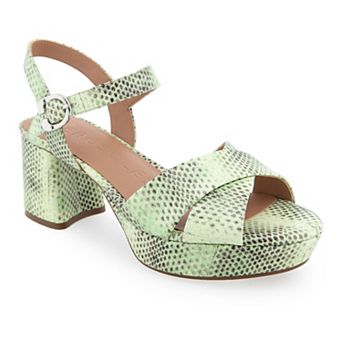 Aerosoles Cosmos Women's Platform Leather Sandals