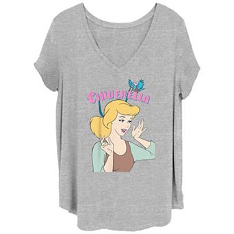 Disney's Cinderella Getting Ready Juniors' Plus Graphic Tee
