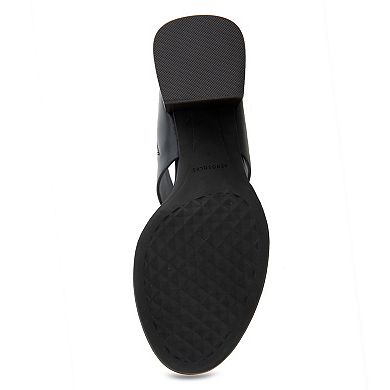 Aerosoles Nika Block Women's Leather Sandals