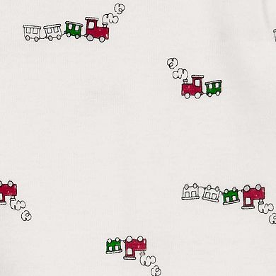 Baby Boy Carter's 3-pc. Train Quilted Little Jacket Set