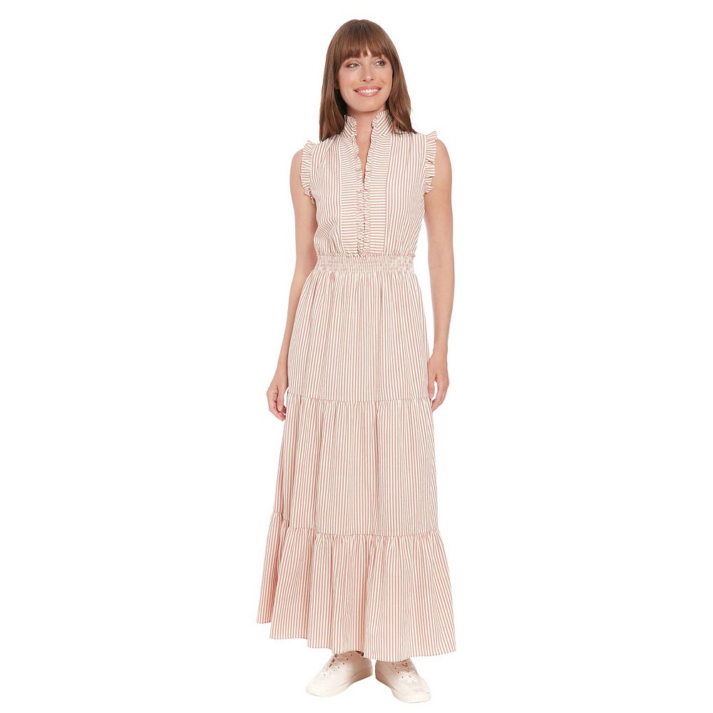 LONG DRESS WITH SMOCKED WAIST TALES OF TIME
