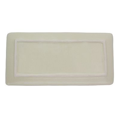 Everyday Decor Mini Tan Rectangular Dish Table Decor