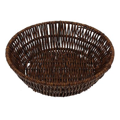 Everyday Decor Round Mini Wicker Basket