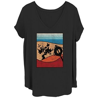 Juniors' Plus Size SpongeBob SquarePants Bikini Bottom Graphic Tee