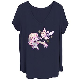 Juniors' Plus Size The Legend Of Zelda Pastel Link Graphic Tee