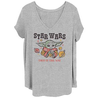 Juniors' Plus Size The Mandalorian This Is The Way Graphic Tee