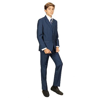 Gioberti Kids 6-piece Suit Set Includes Shirt And Accessories