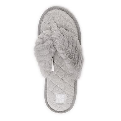 MUK LUKS Women's Maren Thong Slippers