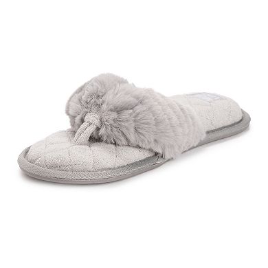 MUK LUKS Women's Maren Thong Slippers