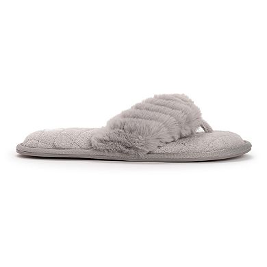 MUK LUKS Women's Maren Thong Slippers