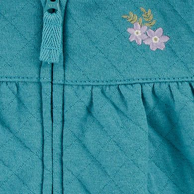 Baby Girl Carter's 3-Piece Quilted Little Cardigan Set