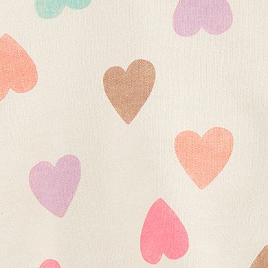 Baby Girl Carter's 3-Piece Hearts Top, Pants & Bodysuit Set