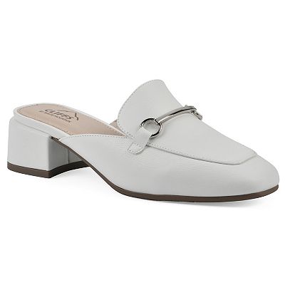 Kohls white mules store