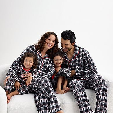 Kids 4-20 Jammies For Your Families® Winter Plaid Top & Bottoms Pajama Set