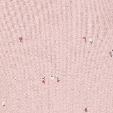 Baby Girl Carter's Dusty Rose 3-Piece Bodysuits & Pants Set