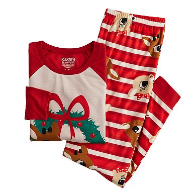 Women's Jammies For Your Families® Rudolph The Red-Nosed Reindeer Pajama Top & Pajama Bottoms Set