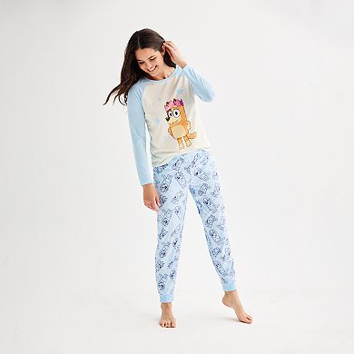 Women's Jammies For Your Families® Bluey Pajama Top & Pajama Bottoms Set