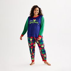 Plus size christmas pajamas cheap