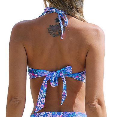 Women's Cupshe Smocked Merrow Bandeau Swim Top