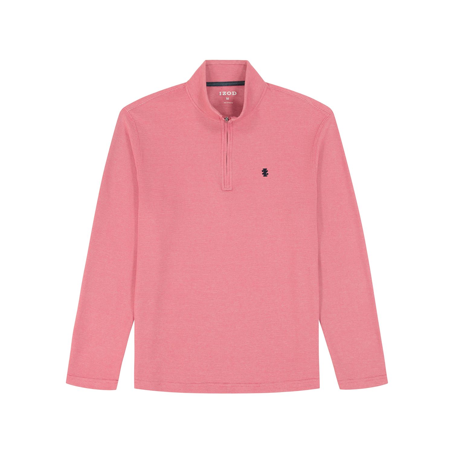 Izod Pull homme taille XL à manches longues en tricot torsadé zippé 1/4