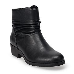 Kohls womens black booties best sale