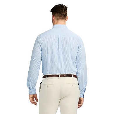 Big & Tall IZOD Performance Comfort Long Sleeve Button Down Shirt