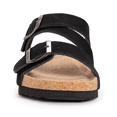 MUK LUKS Poppy Women's Suede Slide Sandals