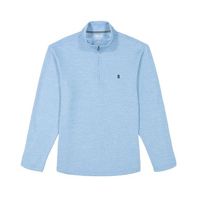 Big & Tall IZOD Performance Comfort Long Sleeve Quarter Zip Pullover