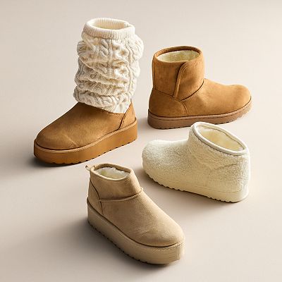 Ankle Boots Kohls Boots Sonoma Sonoma Goods Kohls Footwear Women&